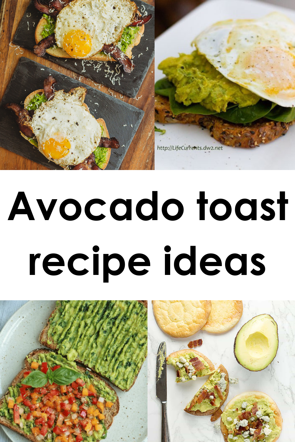 Here is an article with 15 best simple, avocado toast ideas some have eggs, others are vegan, clean eating, #avocadotoast #toast #avocado #food #lunch #dinner #breakfastideas 