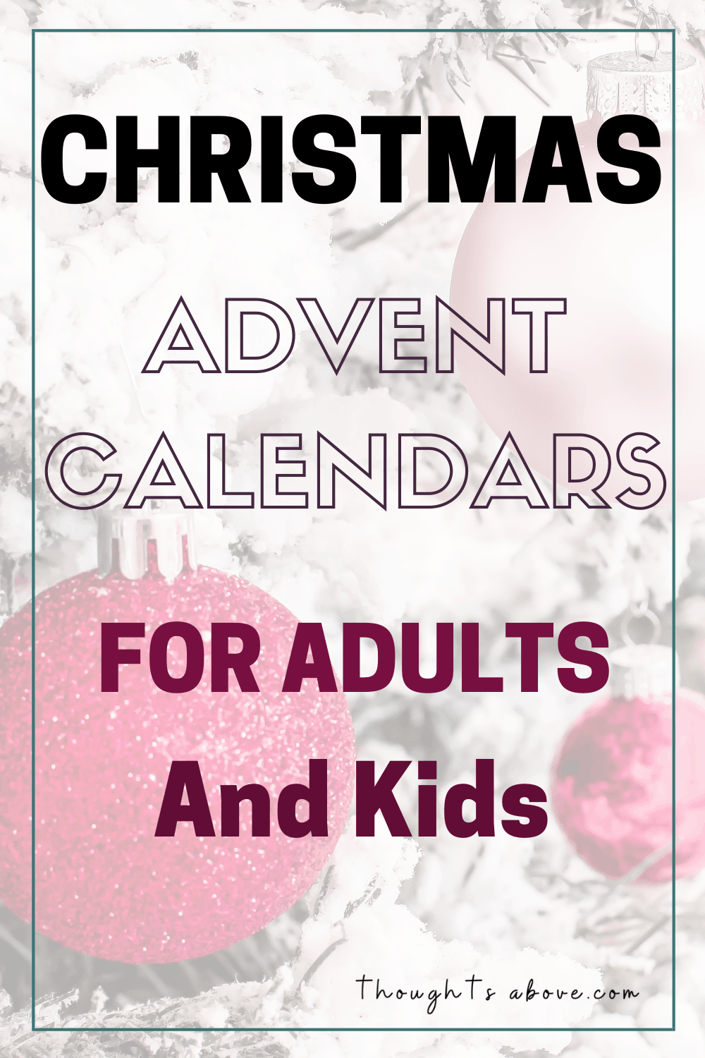 advent calendar 2019 kids and adults