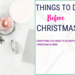 A Christmas checklist can help you prepare for Christmas and help stay organised and happier when holidays come. In this list has everything you need to know to prepare for Christmas, some of these things are things you can do when, with friends, or even alone at home the weekend. Now you have a list to make, pick what makes sense and cross everytime you achieve something. #holidays #holidaygifts #Christmas #Xmas #planners #checklist